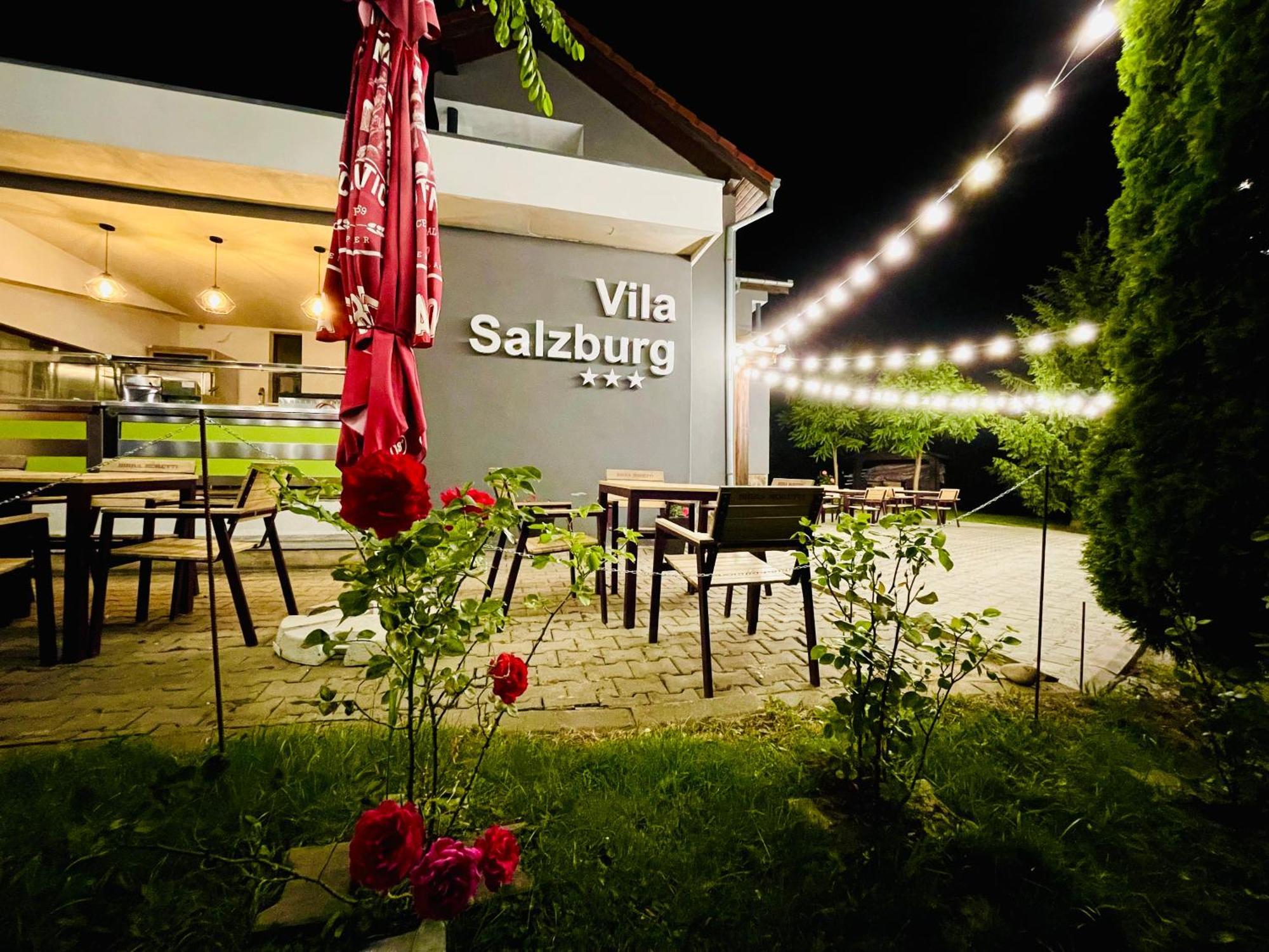 Hotel Vila Salzburg Ocna Sibiului Exterior foto